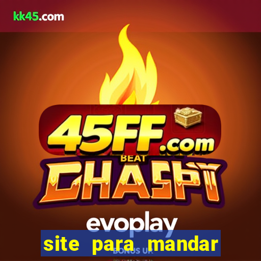 site para mandar cartas para presos